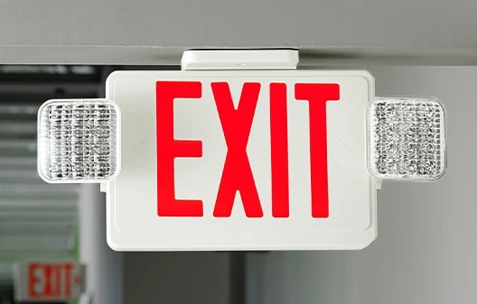 Emergency Lights and Exit Signs