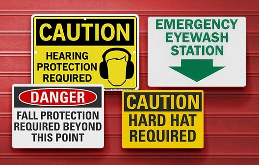 PPE Safety Signs