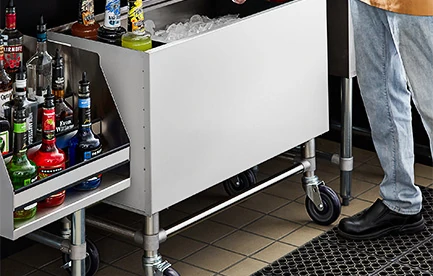 Mobile Ice Bins