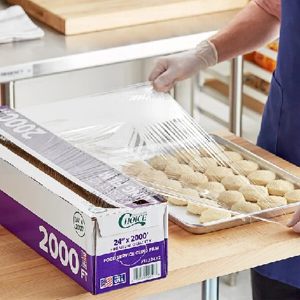 Plastic Food Wrap and Cling Film