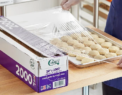 Plastic Food Wrap and Cling Film