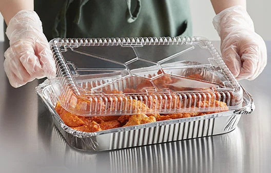 Foil Take-Out Containers and Lids