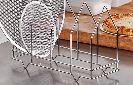 Pizza Pan and Dough Box Racks
