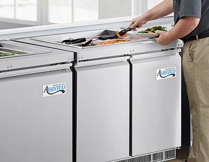 Stainless Steel Salad Bars