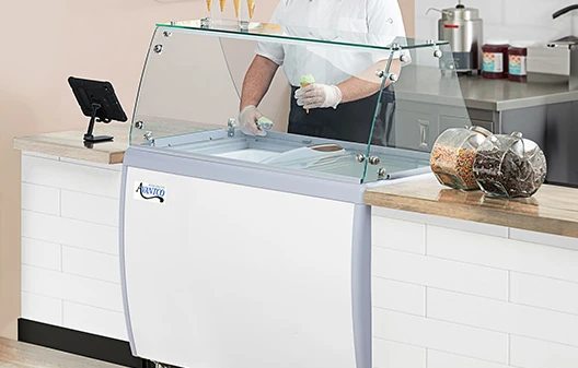 Ice Cream Dipping Cabinets