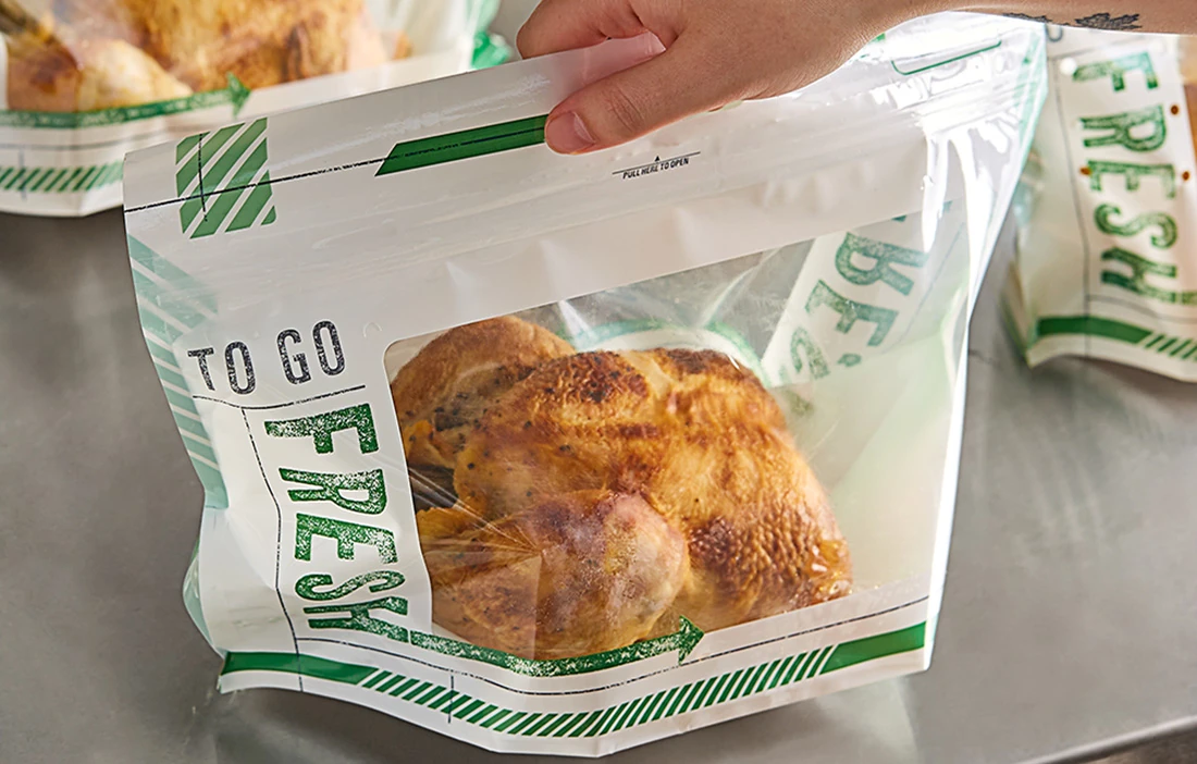 Rotisserie Chicken Containers & Bags