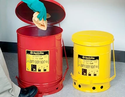 Oily Waste Cans