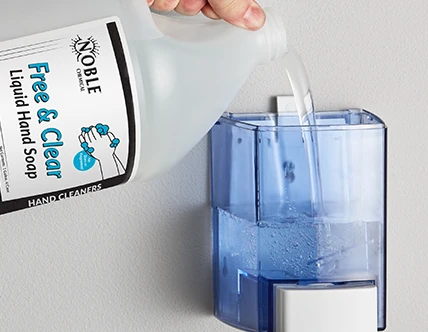 Hand Soap and Sanitizer