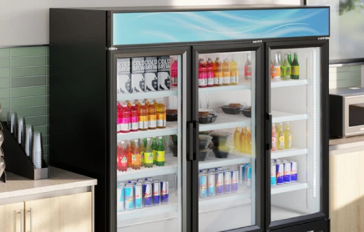 Merchandising Reach-In Refrigerators