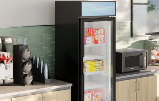 Merchandising Reach-In Freezers