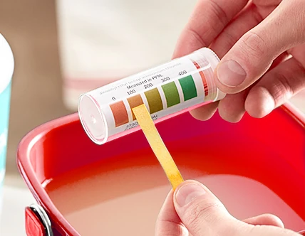 Chemical Test Strips and Meters