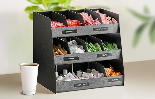 Countertop & Coffee Condiment Organizers