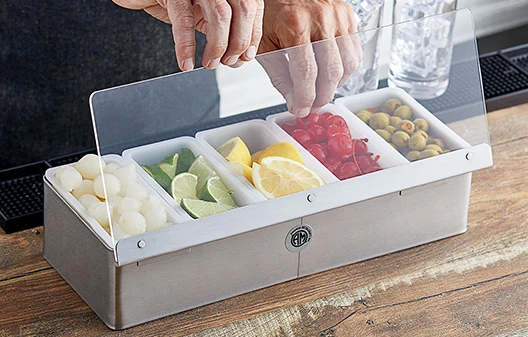 Condiment Bars & Holders