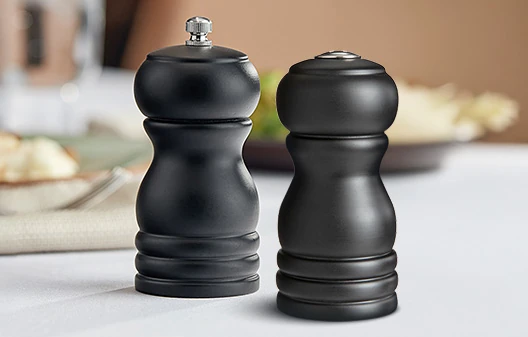 Salt and Pepper Shakers and Mills