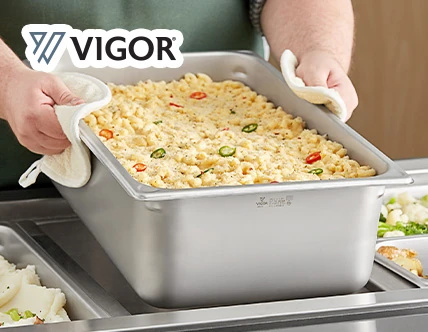 Vigor Stainless Steel Pans