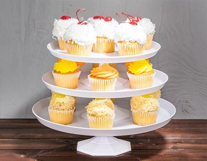 Disposable Cake Stands and Cupcake Stands