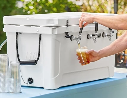 Portable Beer Dispensers and Accessories
