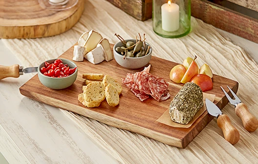 Bread, Charcuterie, and Cheese Boards