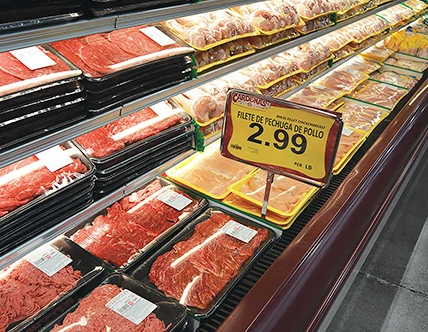 Meat Shelf Liners and Bins