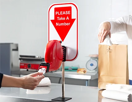 Take a Number Dispensers, Tickets, and Kits