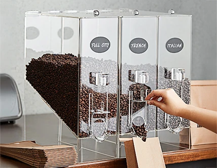 Whole Coffee Bean Dispensers