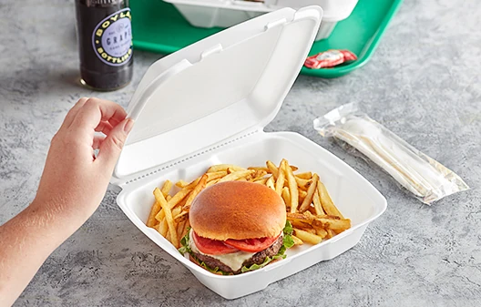 Foam Takeout Containers