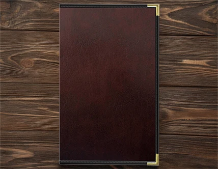 Leather Menu Covers