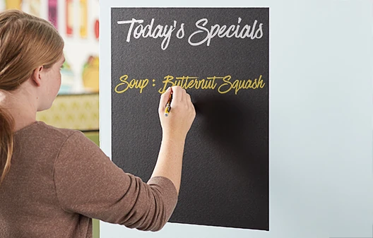 Write-On Menu Boards