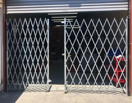 Folding Security Gates