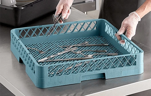 Dish and Flatware Racks