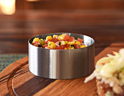 Front of the House Soho Brushed Stainless Steel Dinnerware