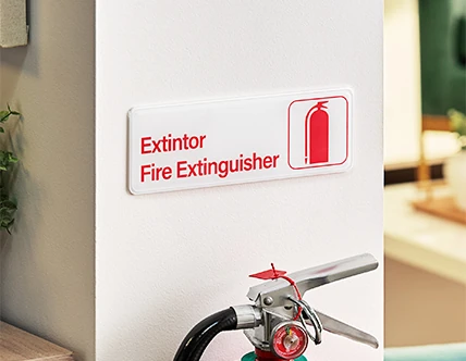 Fire Safety Signs and Labels