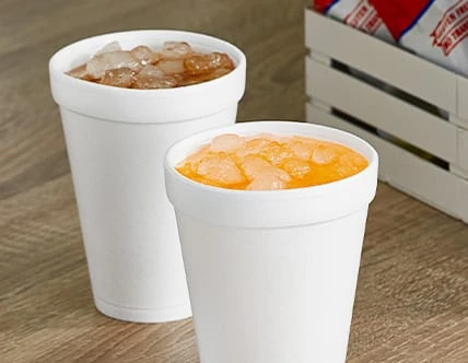 Foam Cups and Lids
