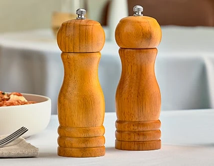 Salt and Pepper Shakers and Mills