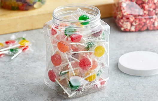 Plastic Jars and Canisters