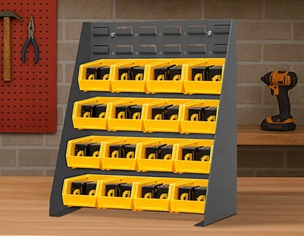 Louvered Panels, Racks, and Accessories