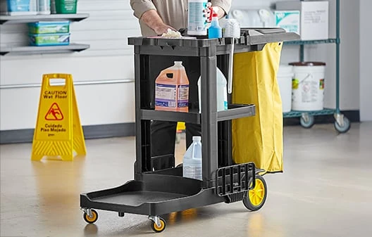 Janitorial Cleaning Carts