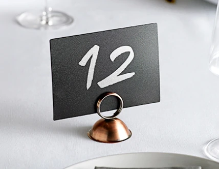 Table Number Stands