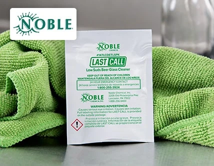 Noble Chemical Last Call Bar Glass Cleaner