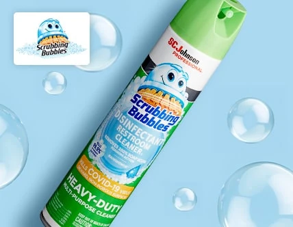 SC Johnson Scrubbing Bubbles® Foaming Cleaner