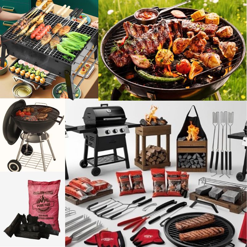 Diafa BBQ-Grill-Charcoal