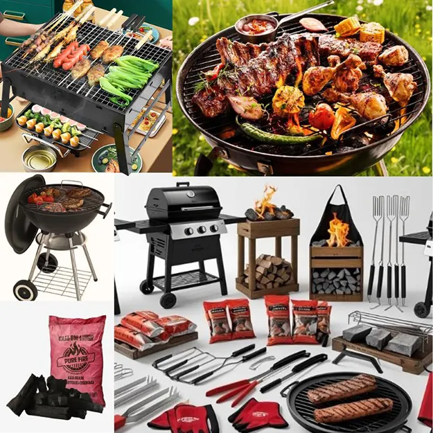 Diafa BBQ-Grill-Charcoal
